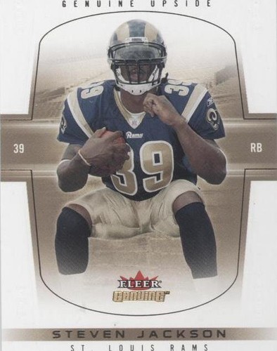 2004 Fleer Genuine Steven Jackson #86