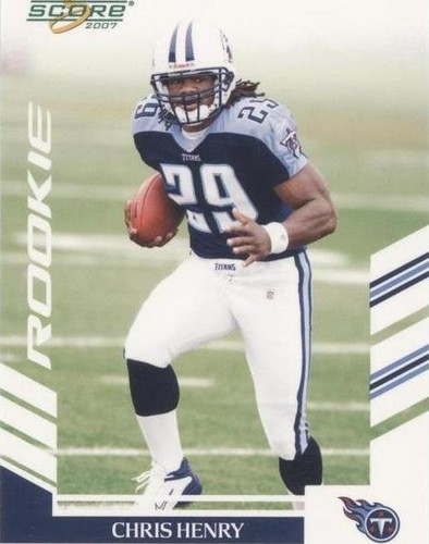 2007 Score Chris Henry #403