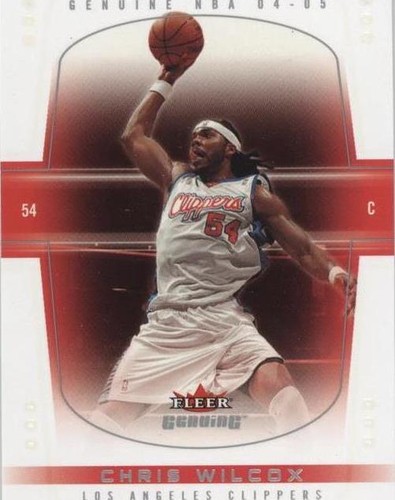 2004-05 Fleer Genuine - Chris Wilcox #39