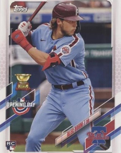 2021 Topps Opening Day #62 Alec Bohm RC All Star Rookie Gold