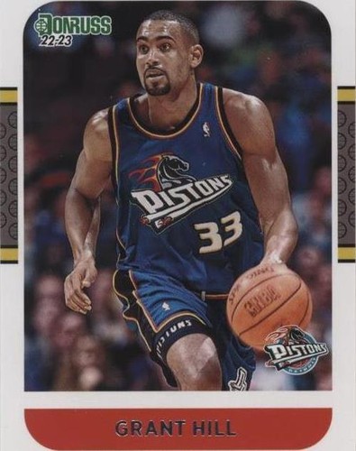 2022-23 Jersey Fusion Dual Patch Grant Hill #22/50- Pistons