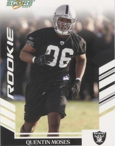 2007 Score Quentin Moses #313