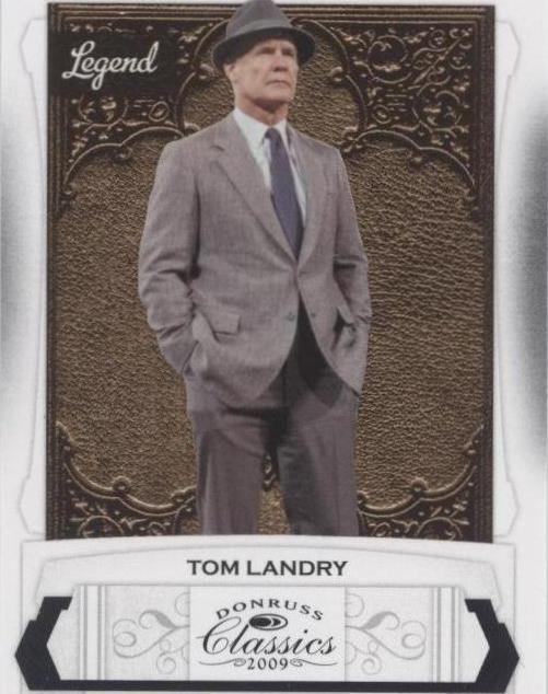 Donruss Classics Tom Landry #145 2009
