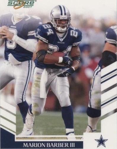 2007 Score Marion Barber III #6