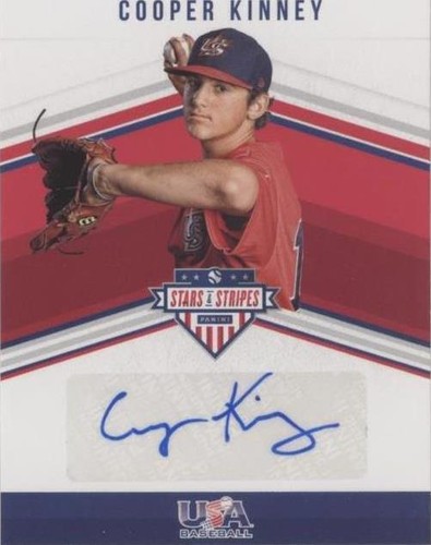 2018 Panini USA Baseball Stars & Stripes - Cooper Kinney #14NT-CK