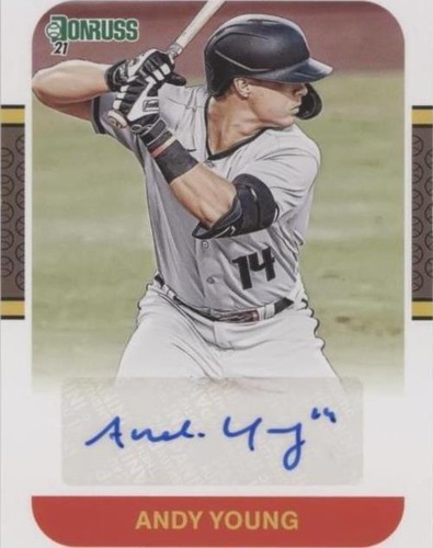 2021 Panini Donruss - Andy Young #87S-AY