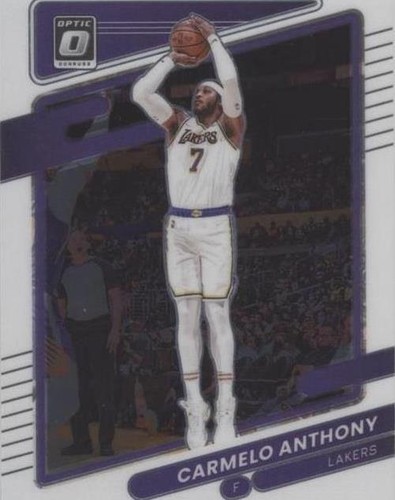 2021-22 Panini Donruss Optic - Carmelo Anthony #109