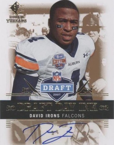 2007 SP Rookie Threads David Irons #DDI-DI
