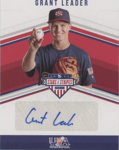2018 Panini USA Baseball Stars & Stripes - Grant Leader #SS-GL