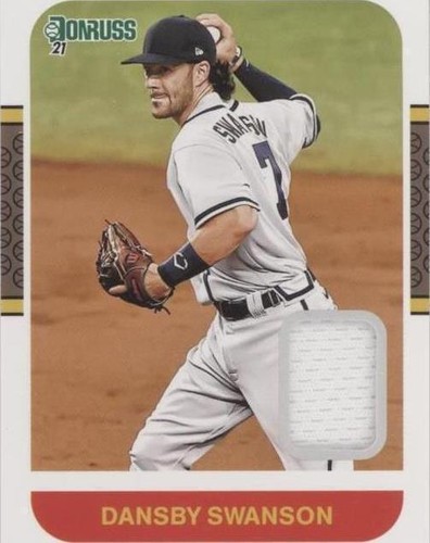 2021 Panini Donruss - Dansby Swanson #87M-DS