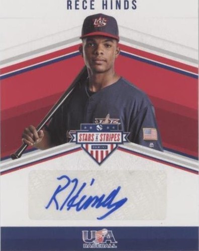 2018 Panini USA Baseball Stars & Stripes - Rece Hinds #SS-RH