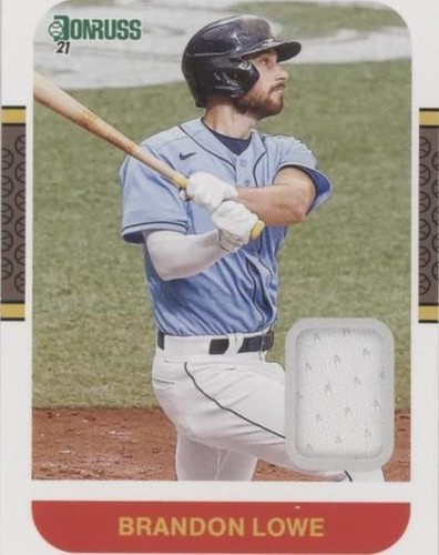 2021 Panini Donruss - Brandon Lowe #87M-BL