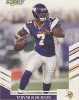 2007 Score Tarvaris Jackson #62