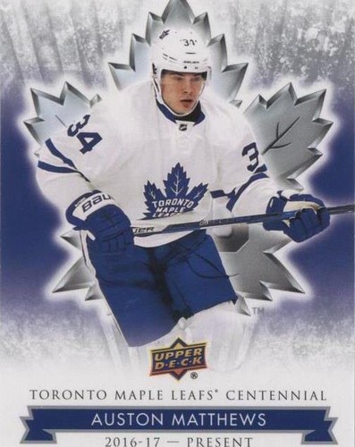 2017 Upper Deck Toronto Maple Leafs Centennial - Auston Matthews #11