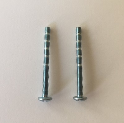 10 Pairs  8/32 x 1.75'' Pan Head Cross Clotted & Phillips Screws for Handles