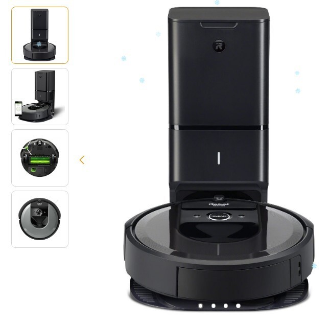Irobot Roomba I7+ 7550 Saugroboter - Schwarz