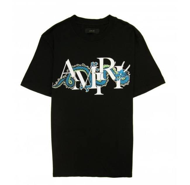 希少【AMIRI】Chinese New Year ドラゴン Tシャツ AMIRI Black CNY Dragon T-Shirt Amiri