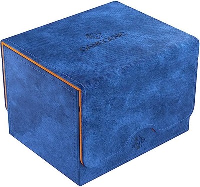Gamegenic: Sidekick 100+ XL Convertible Deck Box - Blue/Orange (Exclusive Color)