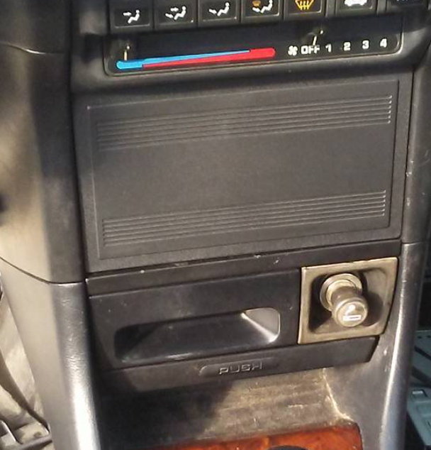 New OEM 9401 Acura Integra Double Din Radio Delete Block Off Plate DC2