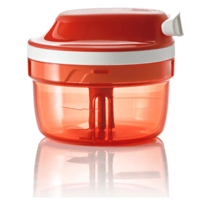 Tupperware SuperSonic Chopper Compact Mini Food Processor Red NEW!