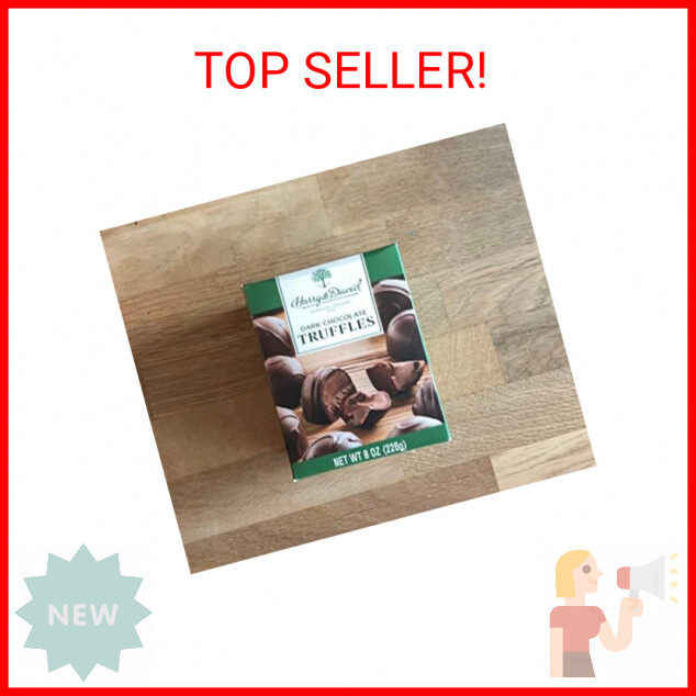 Harry & David Dark Chocolate Truffles - 8 oz Gift Box