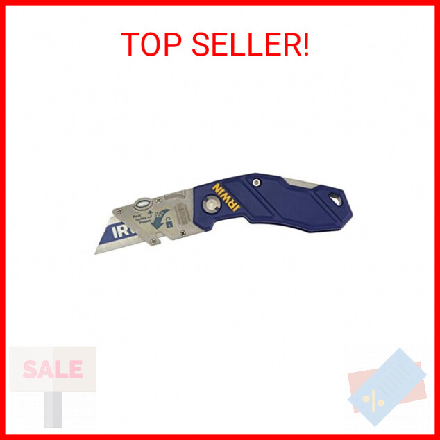 IRWIN Utility Knife, Folding (2089100) , Blue