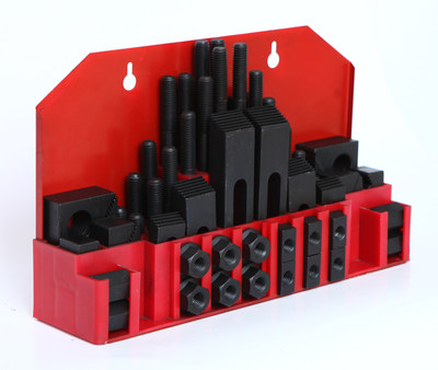58pcs/set Clamping Kits Bridgeport,5/8''-11 studs,11/16'' table slots #802-58-1116