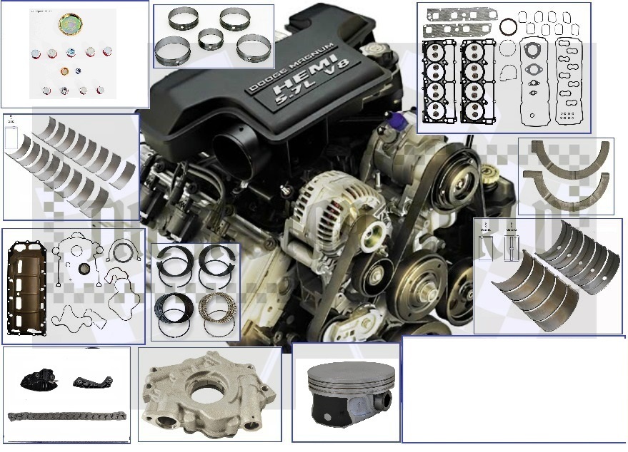 2009 - 2012 Dodge/Ram 5.7 Hemi Engines. 