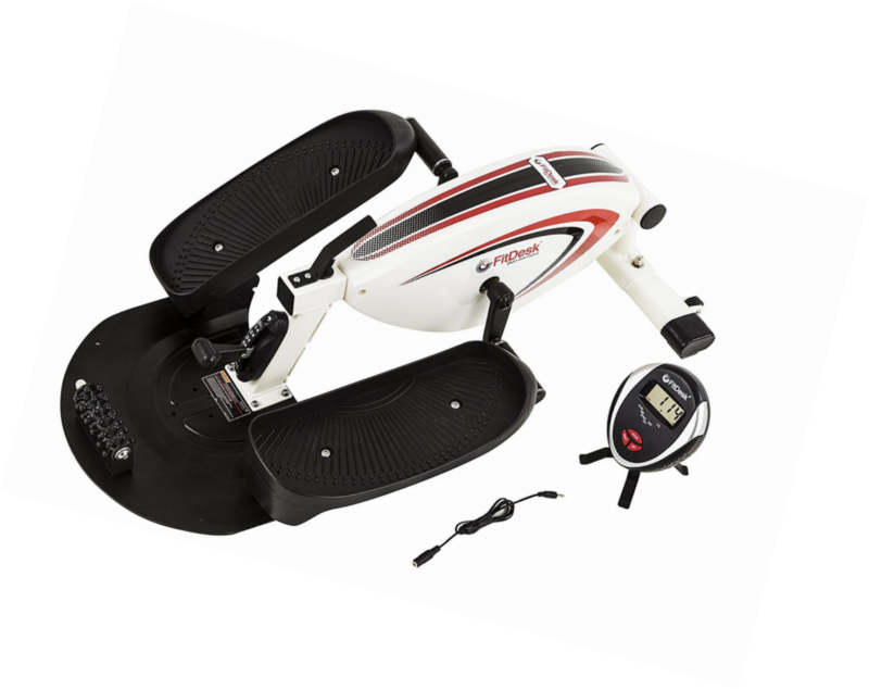 Mini Elliptical Machine Trainer Portable Under Desk FitDesk Office Eliptical for sale online eBay