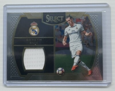 2016-17 Panini Select Gareth Bale Materials Jersey #M-GB Real Madrid