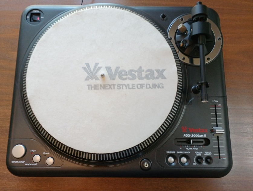 Vestax PDX-3000 MK2 Professional Direct Drive DJ Turntable