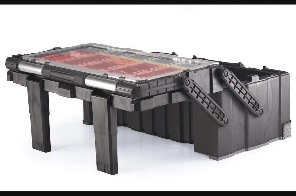 22" Heavy Duty Cantilever Removable Bins Metal Latch