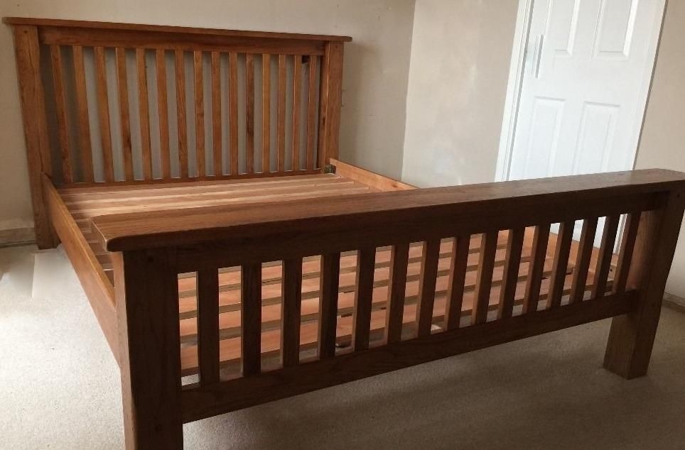 King Size Solid Wood Toulouse bed frame in Liverpool, Merseyside