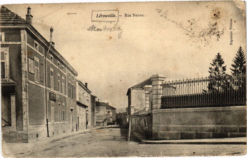 Cpa Lerouville-Rue Neuve (231763)