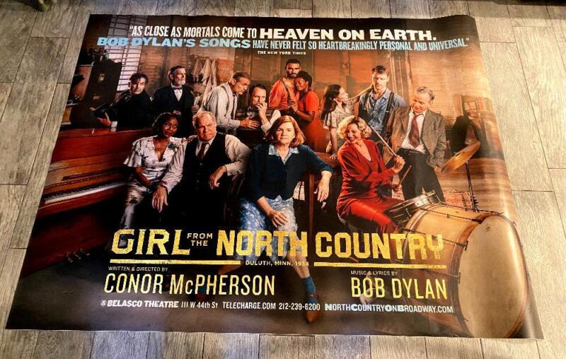 Girl From The North Country Bob Dylan BROADWAY PLAY 5FT SUBWAY POSTER 2021