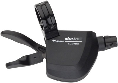 microSHIFT XLE Right Trigger Shifter, 11-Speed Mountain, Compatible with Shimano