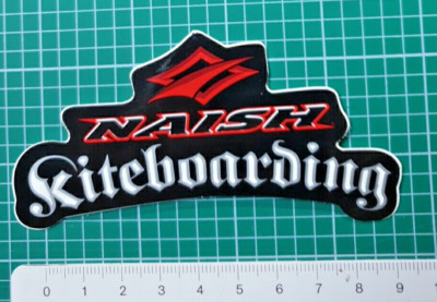 Authentic Naish Logo Windsurfing Kiteboarding Kite Sticker Decal