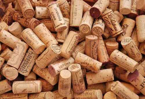 100 Used Wine Corks- Recycled / Used / Upcycled- Great Crafting Condition!