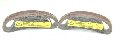 10 x KLINGSPOR Abrasive Band ls307x for METABO BS 175 BS 200 GRIT CHOICE
