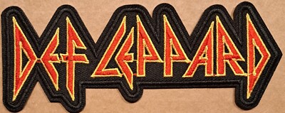 Def Leppard embroidered Iron on patch