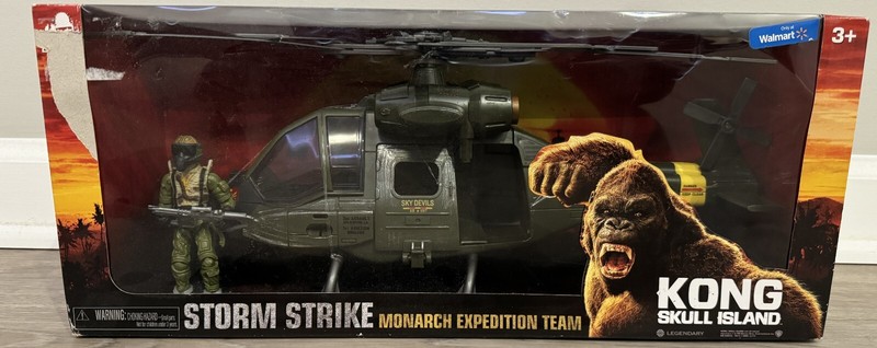 Kong Skull Island Storm Strike Monarch Expedition Team Walmart Exclusive