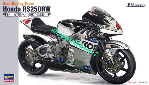 模型製作用品 1/12 HONDA RS250RW SCOT RACING TEAM Amazon.com: Hasegawa 1:12 Scale Scot Racing Team Honda