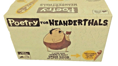Poetry For Neanderthals A Word Game By Exploding Kittens New & Sealed Ages 7+