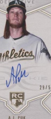 2020 Topps Definitive Collection - A.J. Puk #DRA-APU