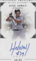 2016 Panini National Treasures - José Abreu #NN-JA