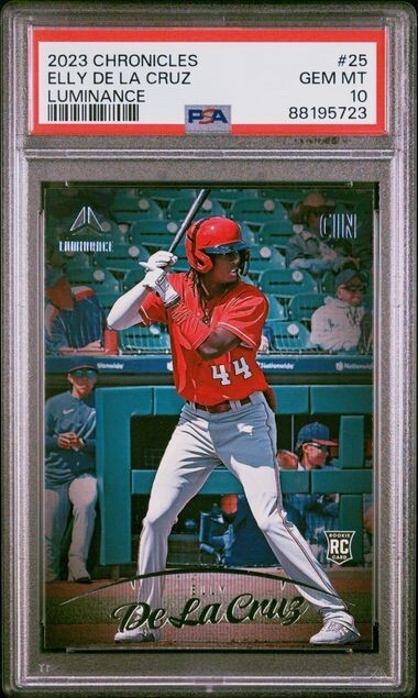 【激レア】 Topps Elly De La Cruz 25枚限定 PSA10 2025 Topps Series 1 Elly De La Cruz Stars Of MLB GMG Graded