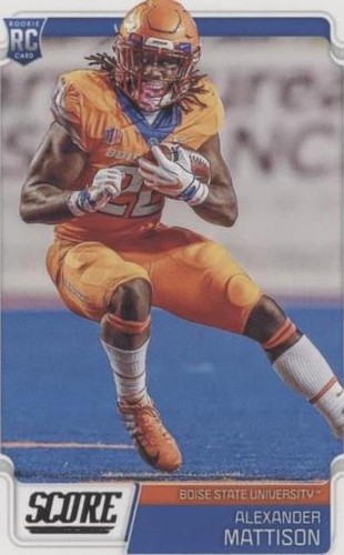 2019 Score Alexander Mattison #423