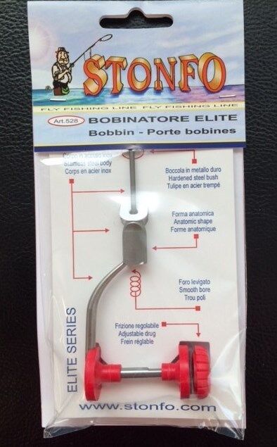 STONFO ELITE DISC DRAG  BOBBIN. perfect thread tension for fly tying. New
