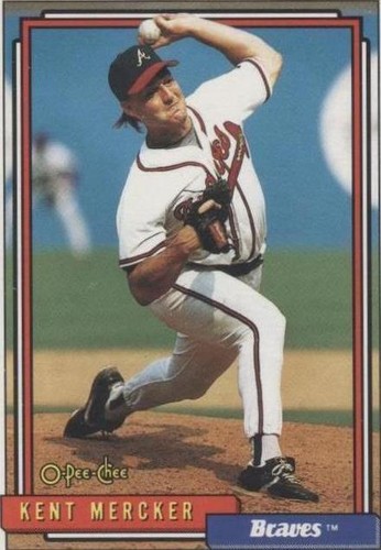 1992 O-Pee-Chee - Kent Mercker #596