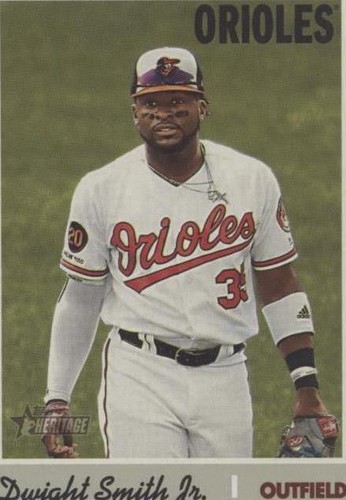 2019 Topps Heritage High Number - Dwight Smith Jr. #620